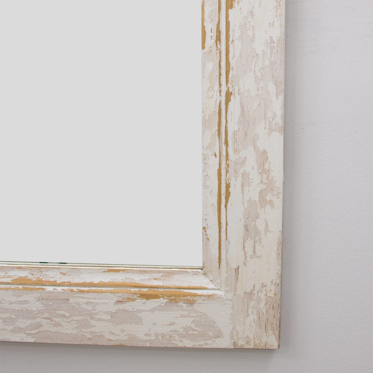 Wooden Trumeau Wall Mirror