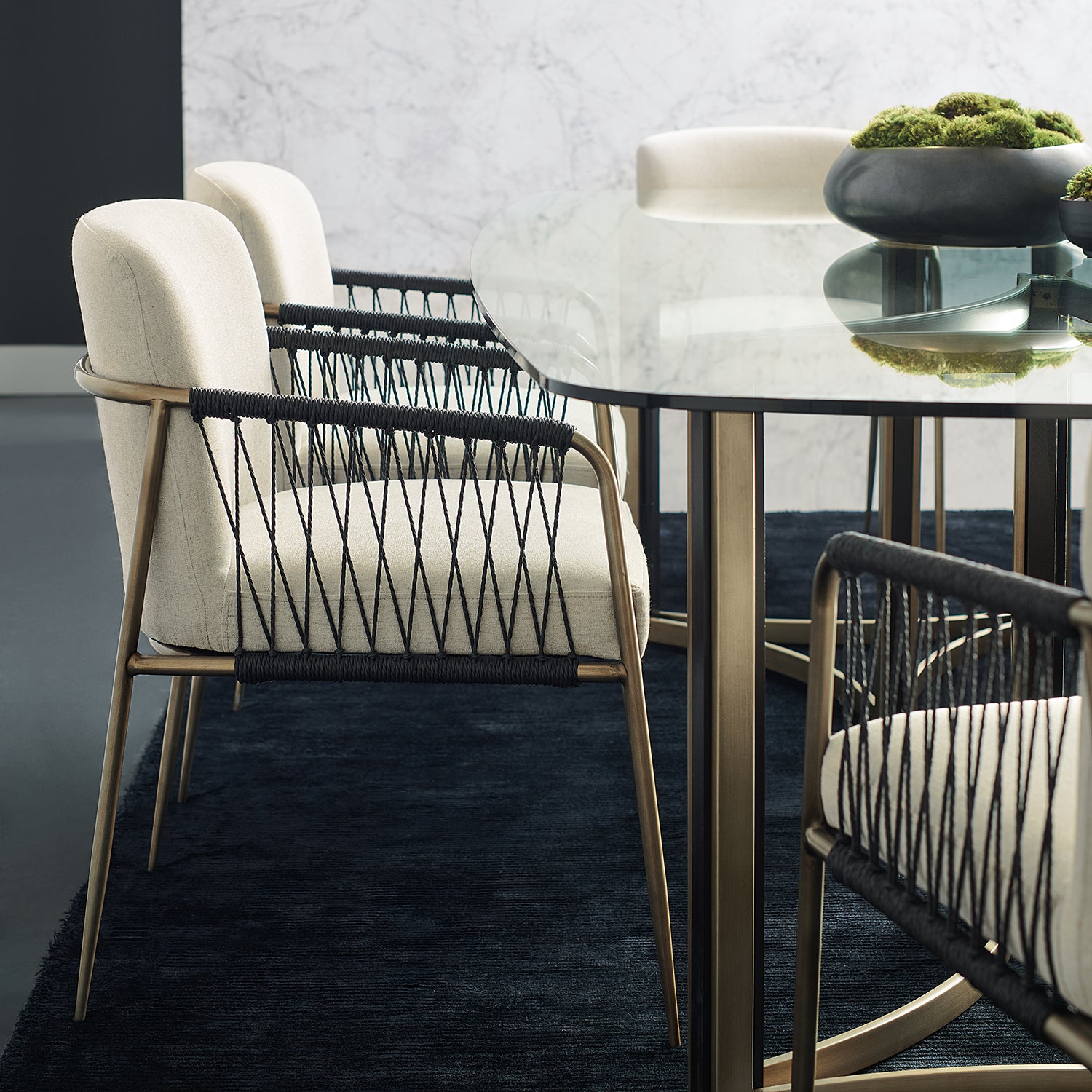 Caracole Remix Woven Dining Chair