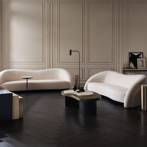Caracole Movement Alabaster Sofa