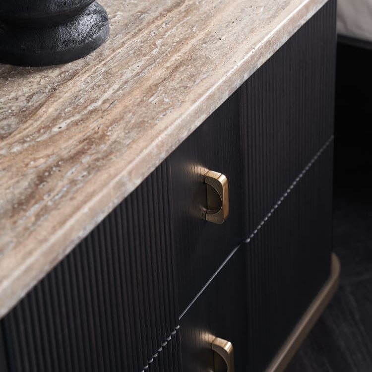 Caracole Rhythm Stone Nightstand
