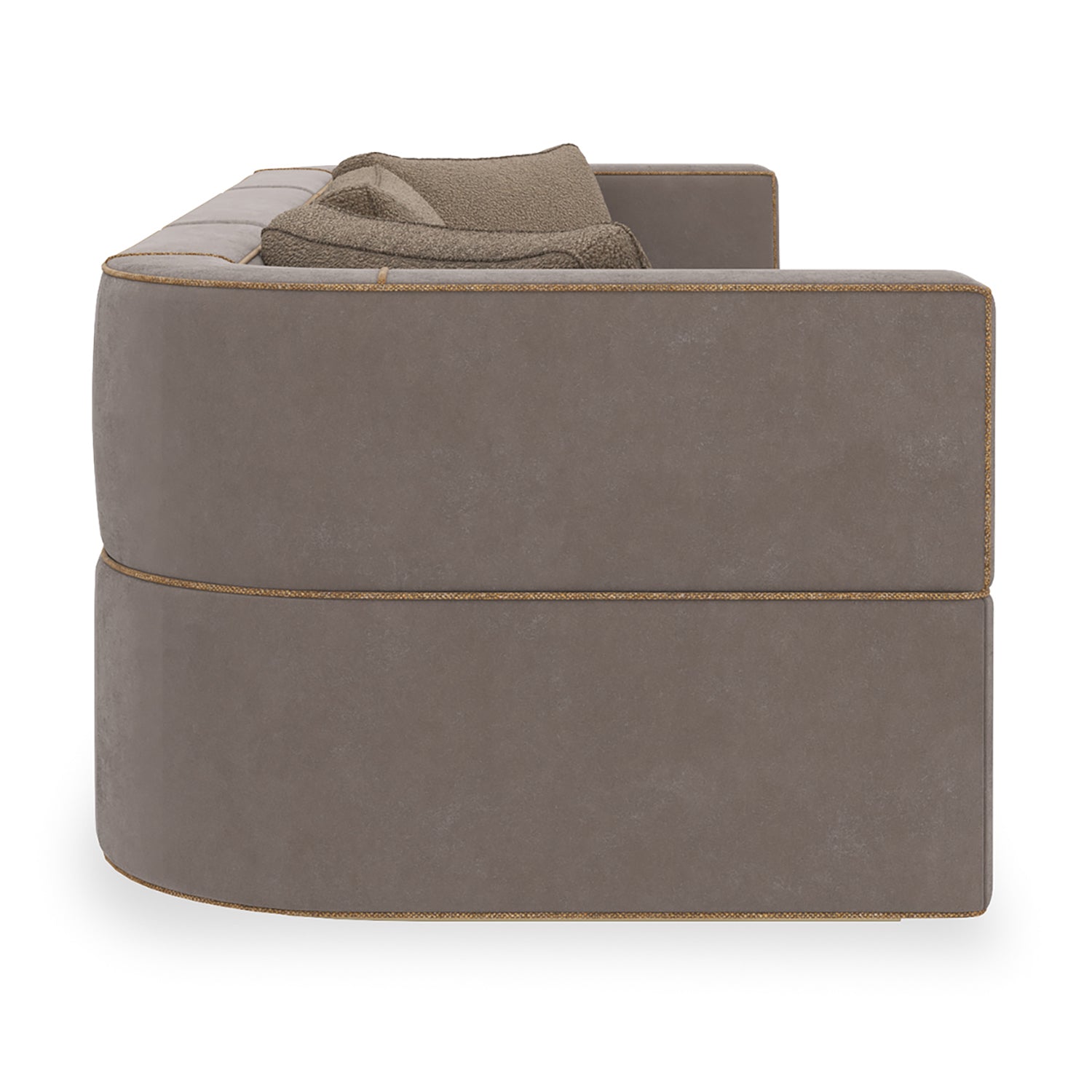 Caracole Marbella Taupe 3 Piece Sectional Sofa