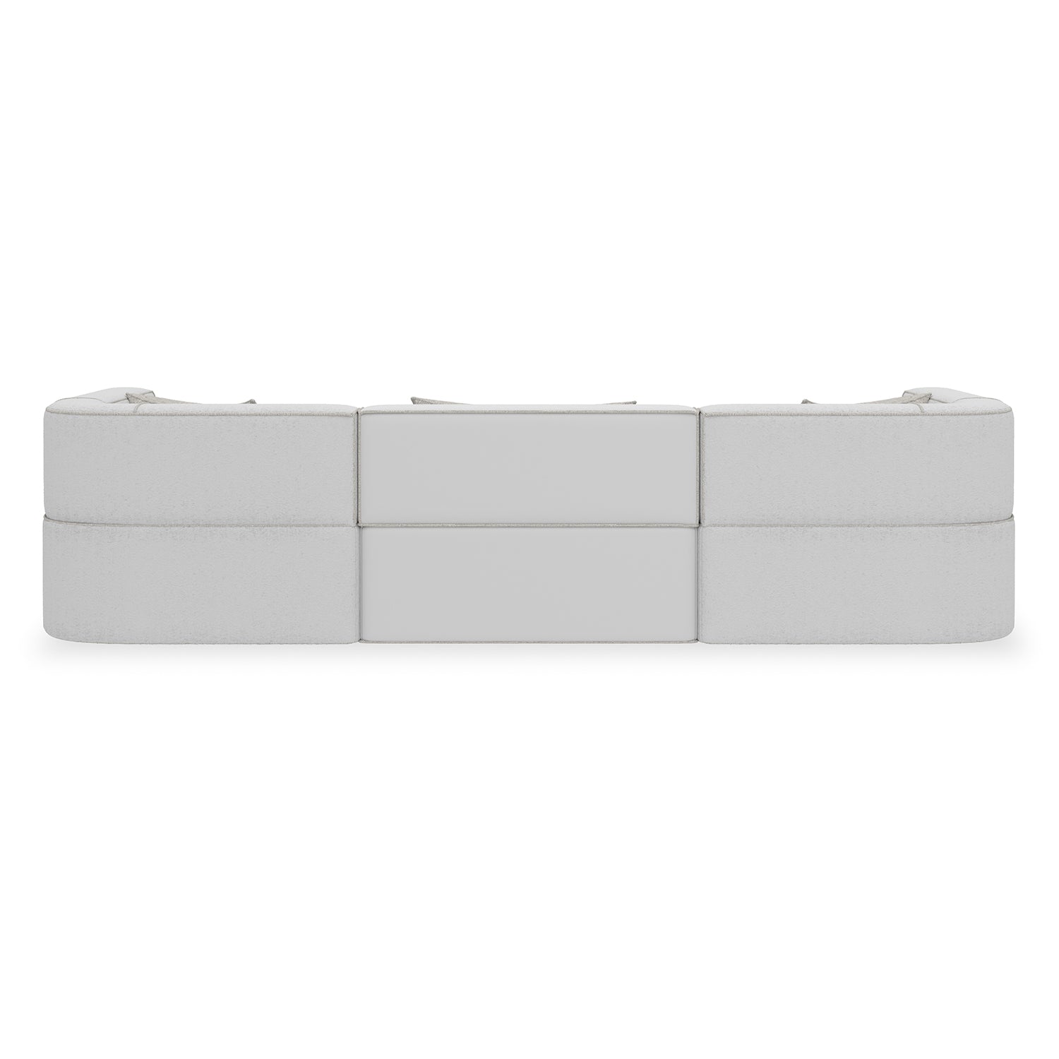 Caracole Marbella Ivory 3 Piece Sectional Sofa
