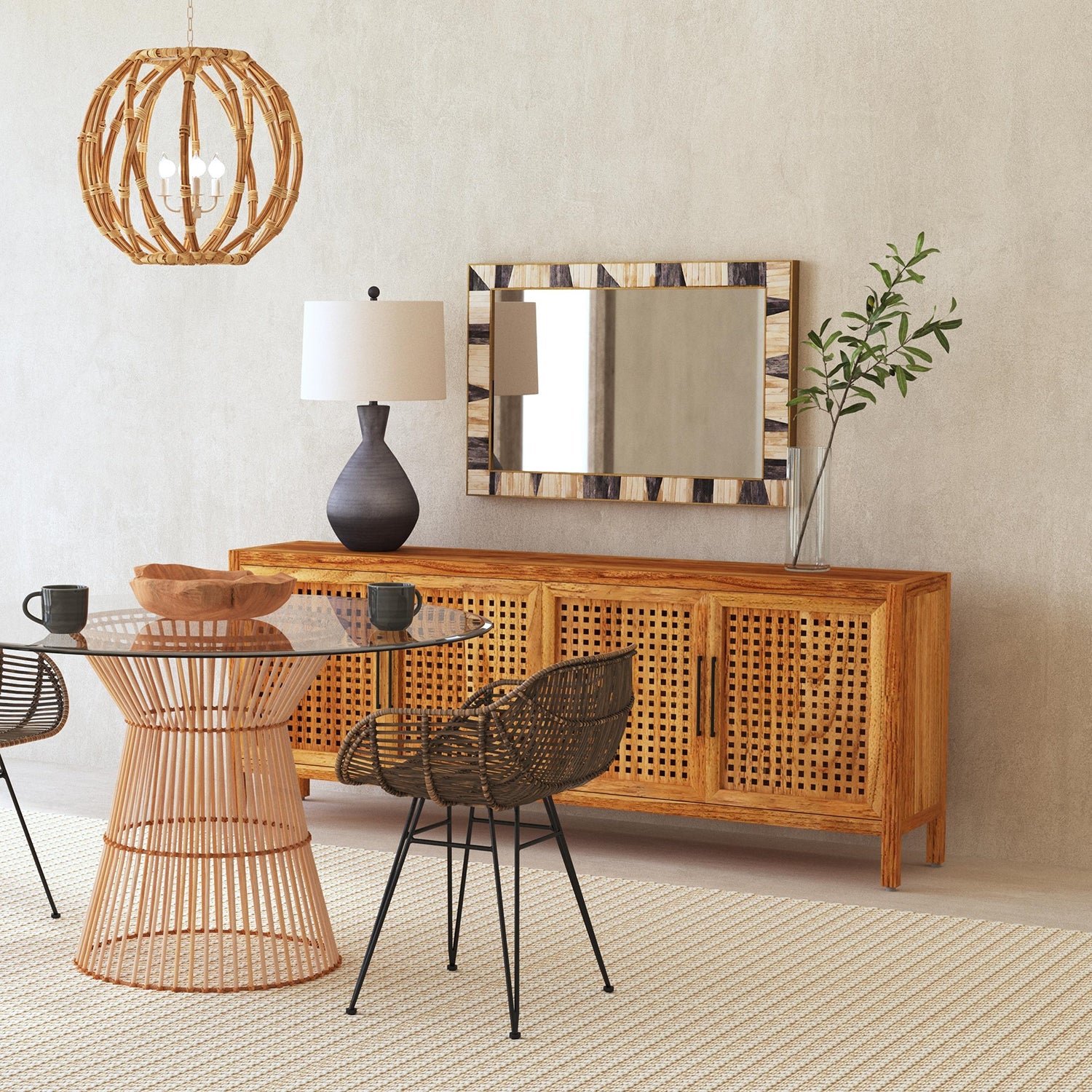 Bassett Mirror Season Wall Mirror