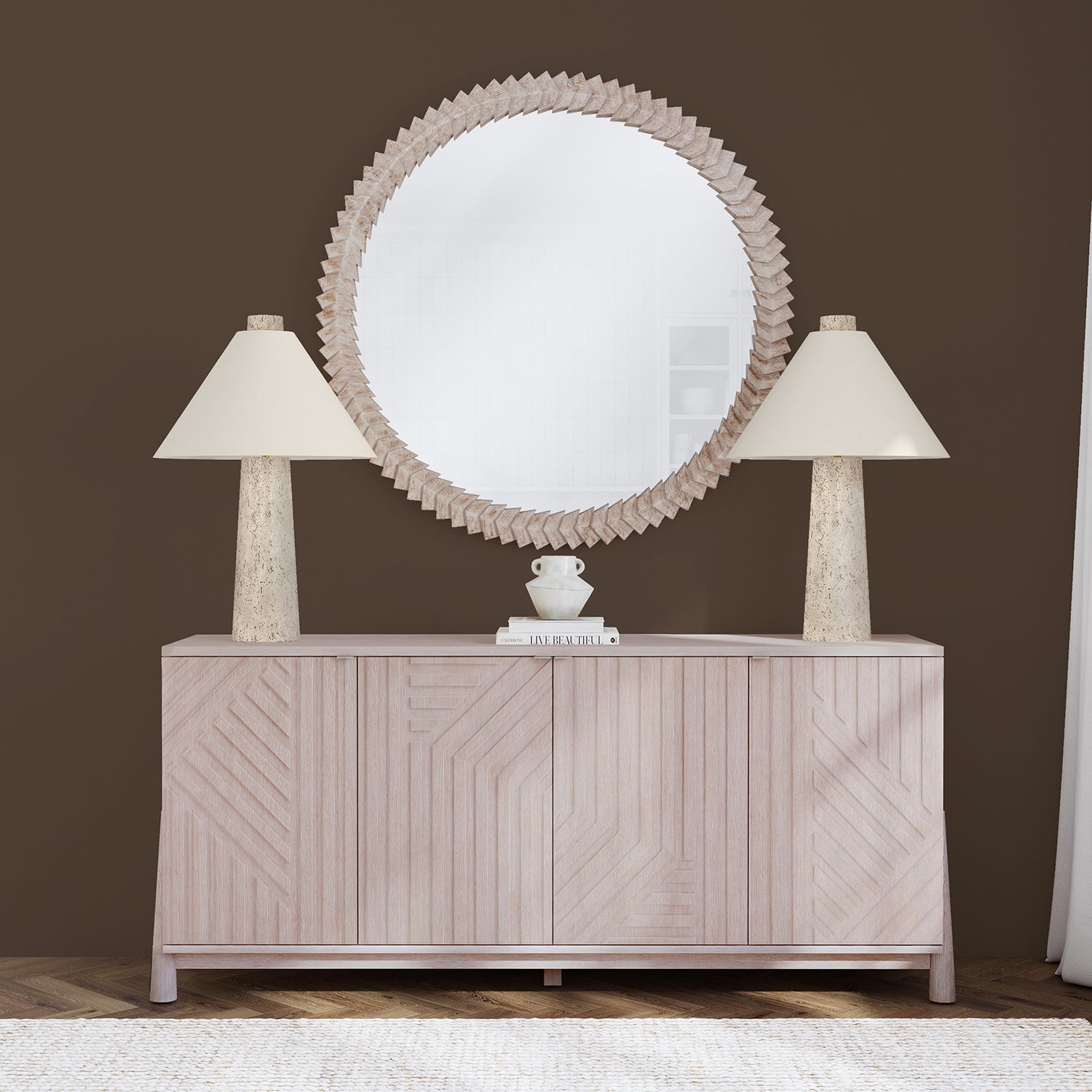 Bassett Mirror Claire Wall Mirror