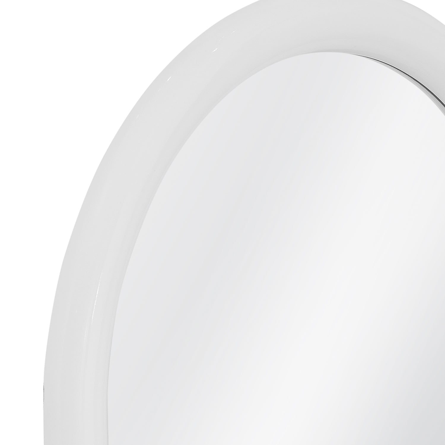 Bassett Mirror White Vega Wall Mirror