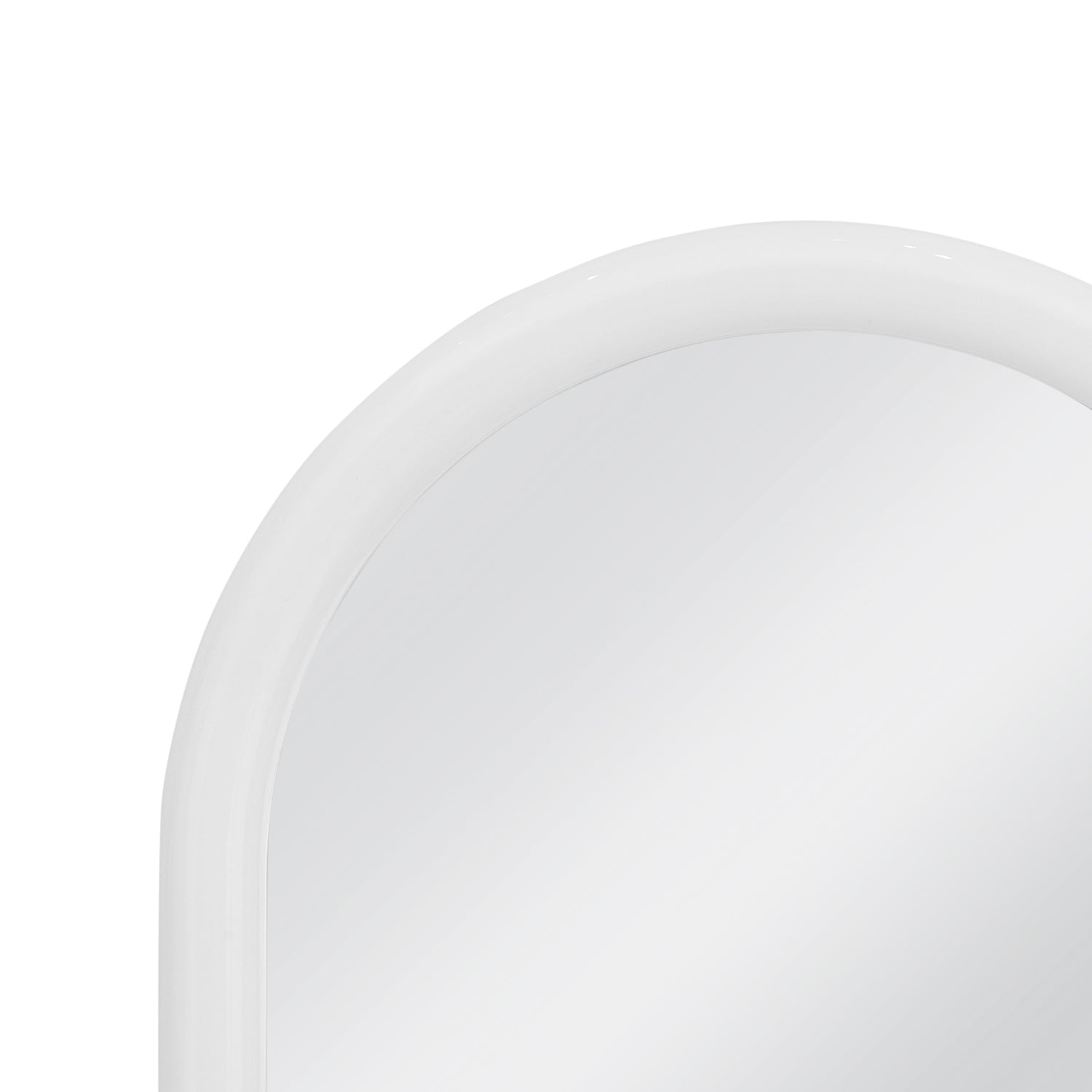 Bassett Mirror White Vega Wall Mirror