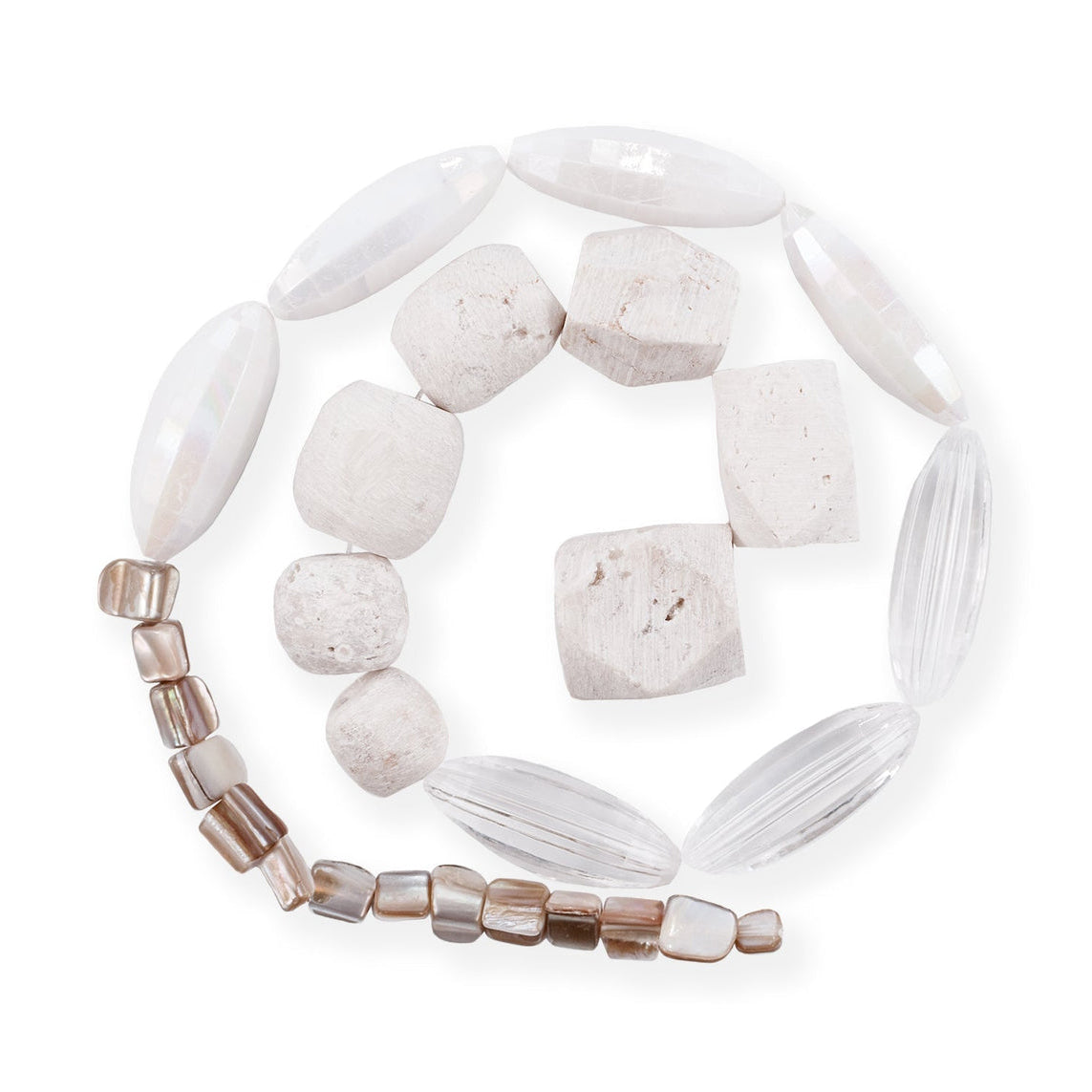 Ro Sham Beaux Malibu Stoney Beaded Chandelier