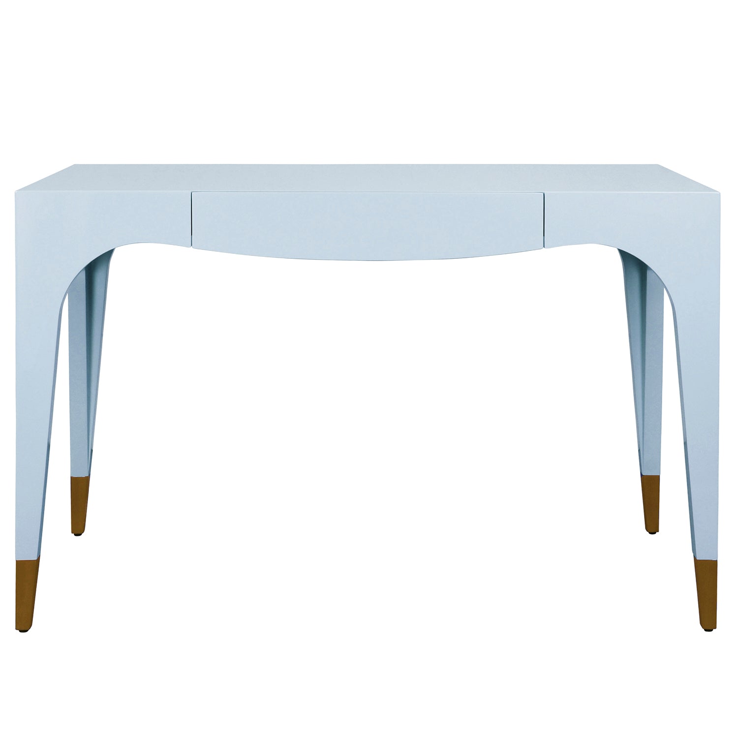Worlds Away Mandi Light Blue 1 Drawer Desk