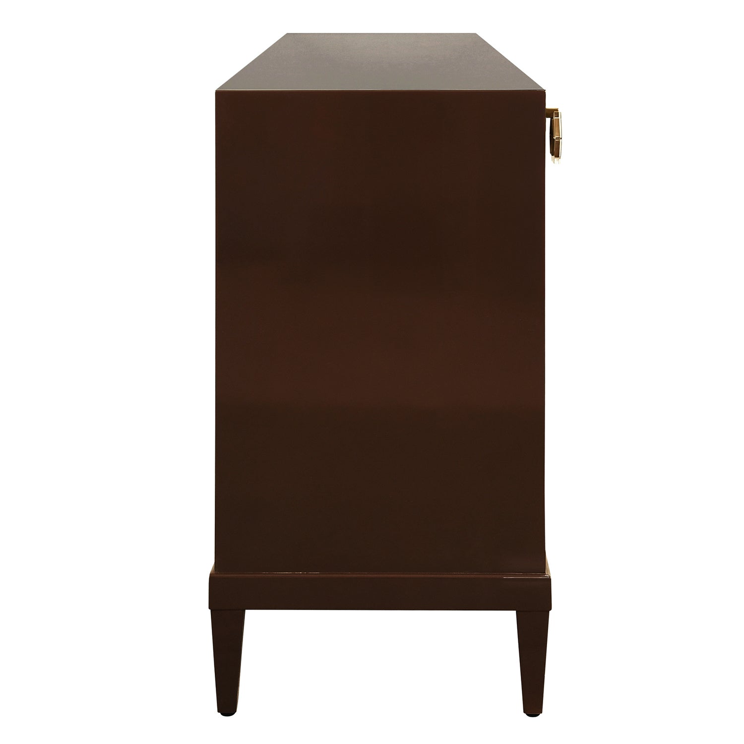 Worlds Away Marcella Chocolate Four Door Buffet