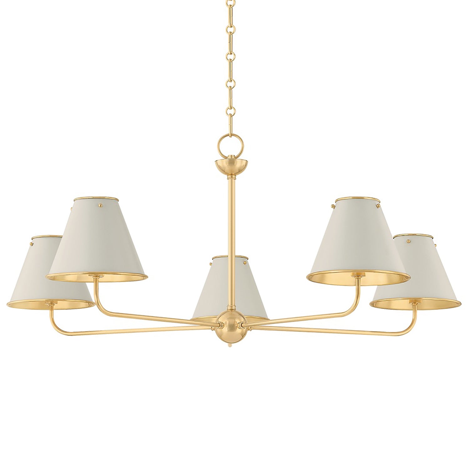 Mark D Sikes x Hudson Valley Lighting Burghley Chandelier