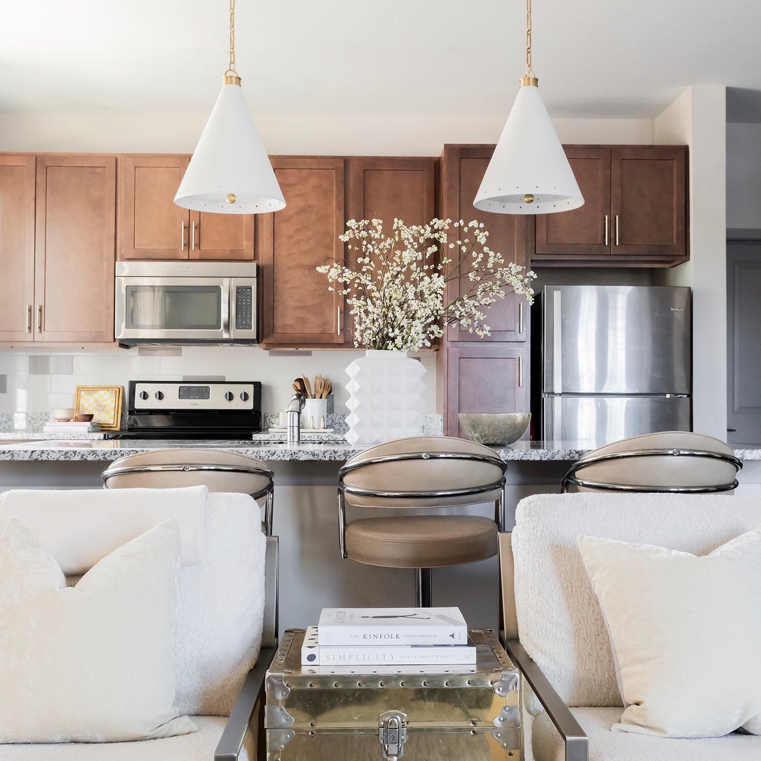 Mark D Sikes x Hudson Valley Lighting Plaster No 1 Pendant