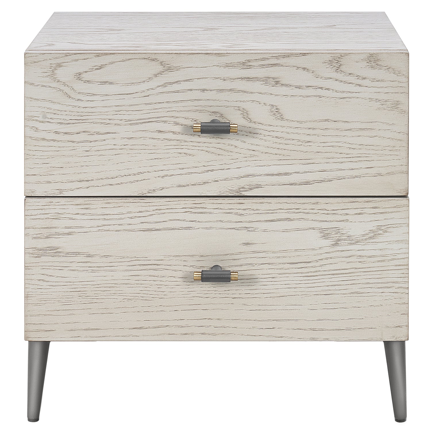 Zest 2 Drawer Solid Wood Nightstand Set of 2