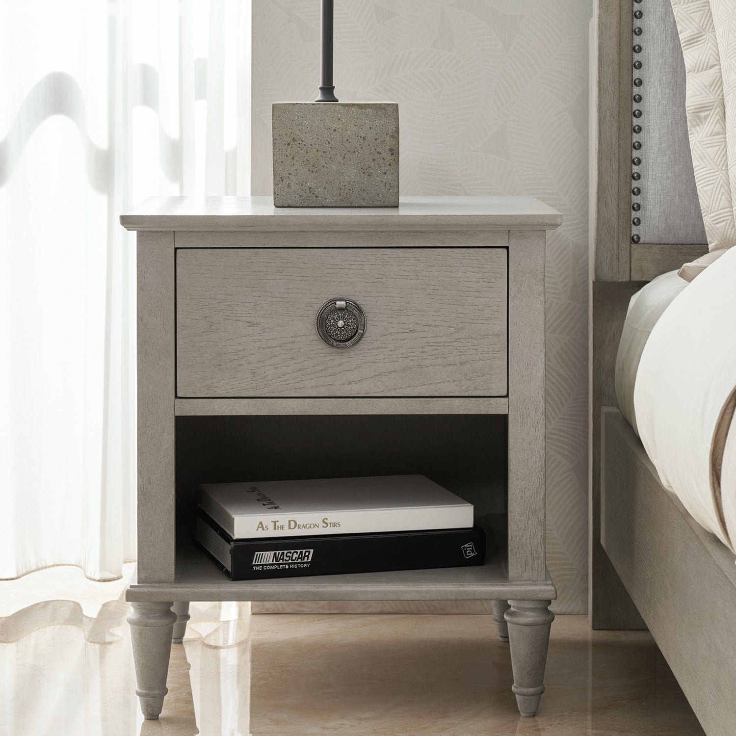 Zest Solid Wood Nightstand Set of 2