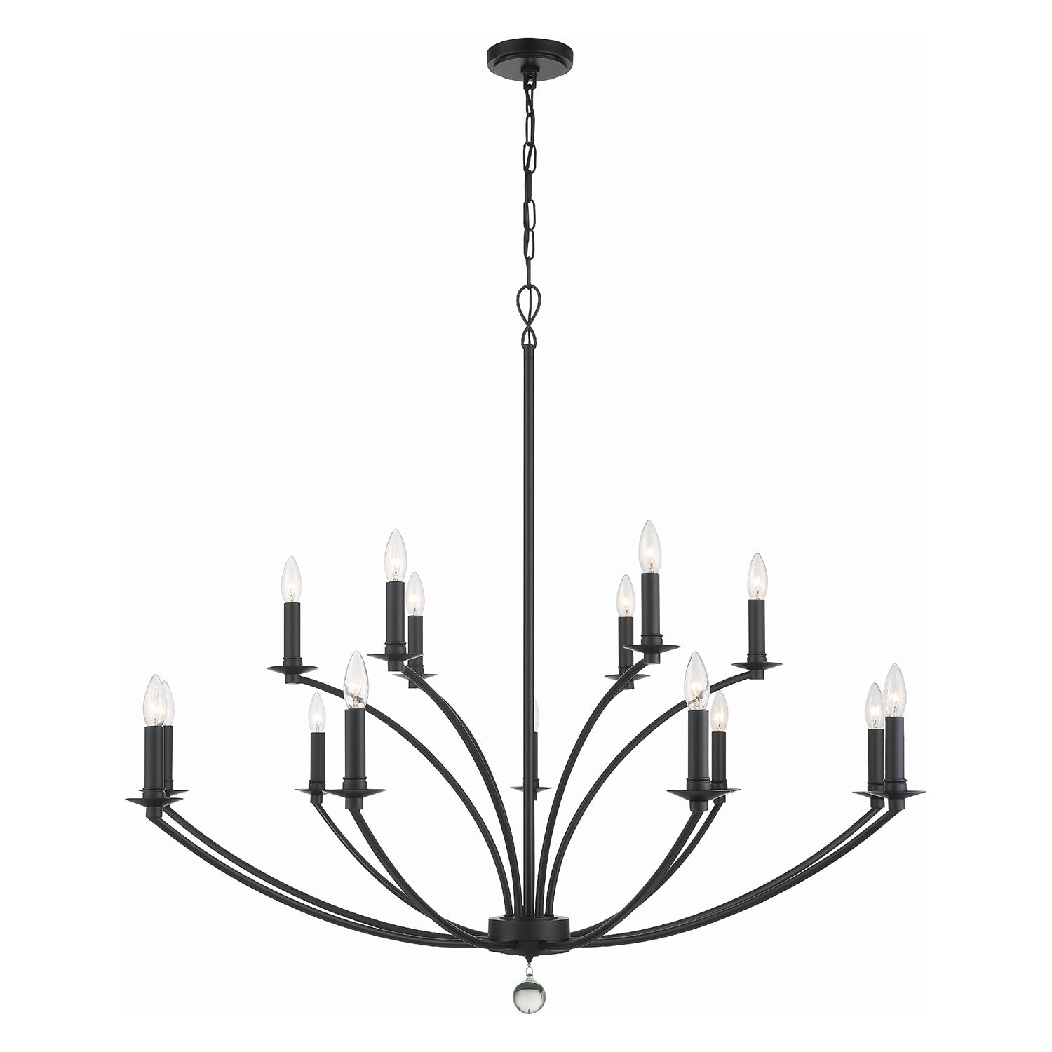 Crystorama Mila 15-Light Chandelier