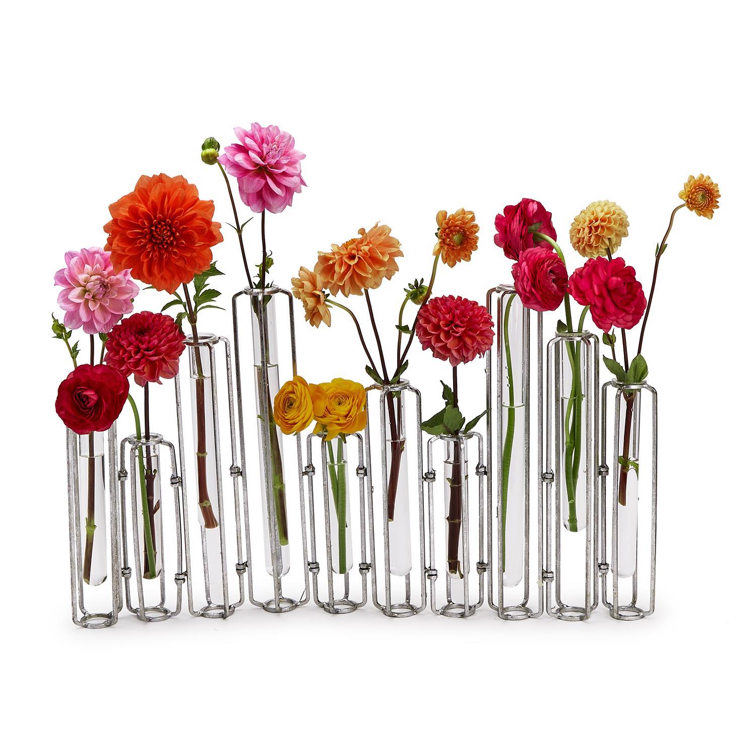Lavoisier Hinged Flower Vase Set of 10