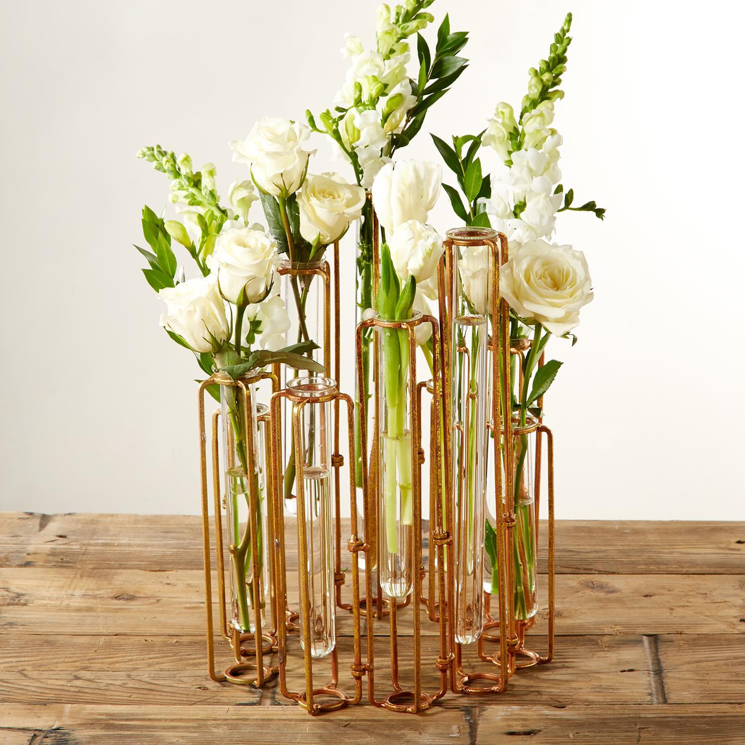 Lavoisier Hinged Flower Vase Set of 10