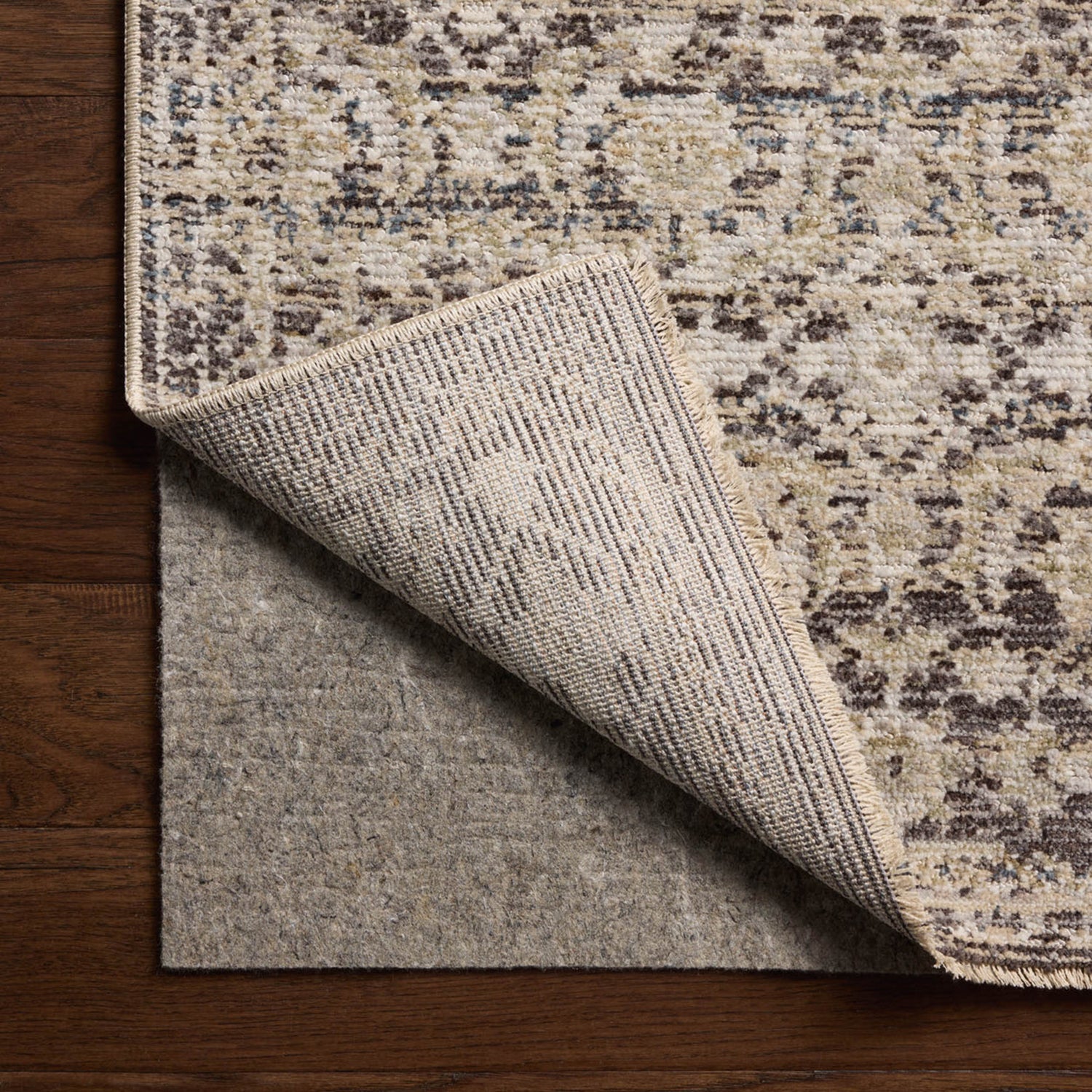 Loloi Milena Linen/Midnight Power Loomed Rug