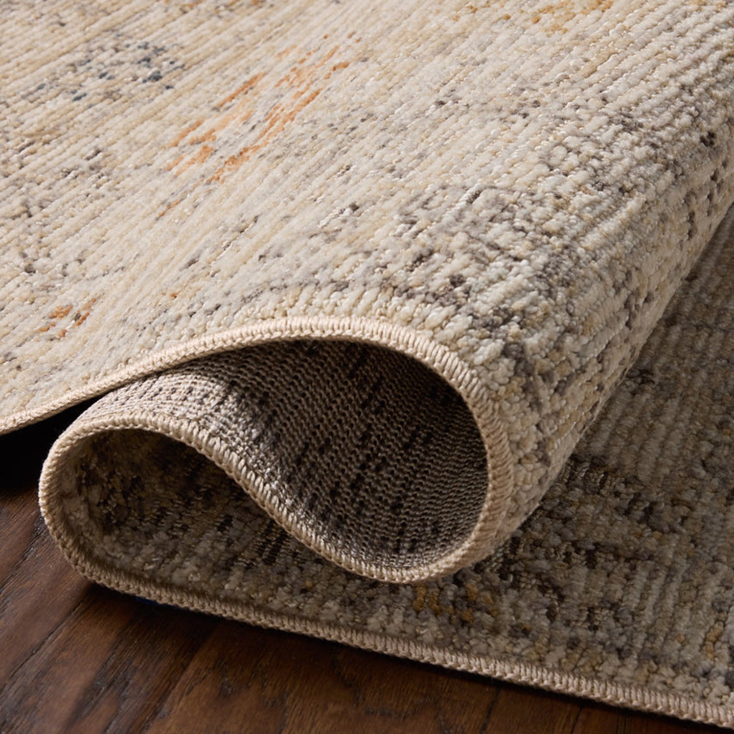 Loloi Milena Ivory/Granite Power Loomed Rug