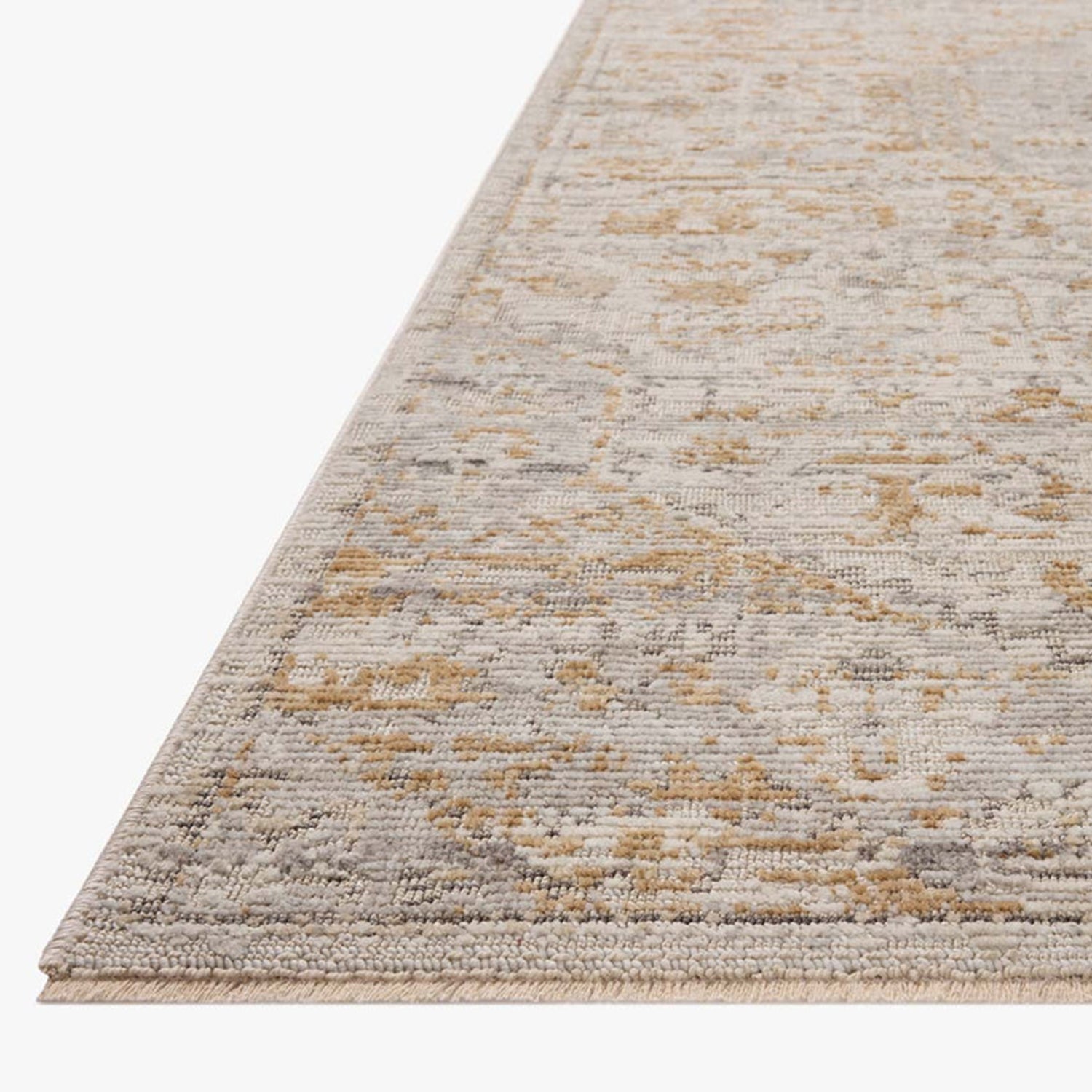 Loloi Milena Ivory/Ochre Power Loomed Rug