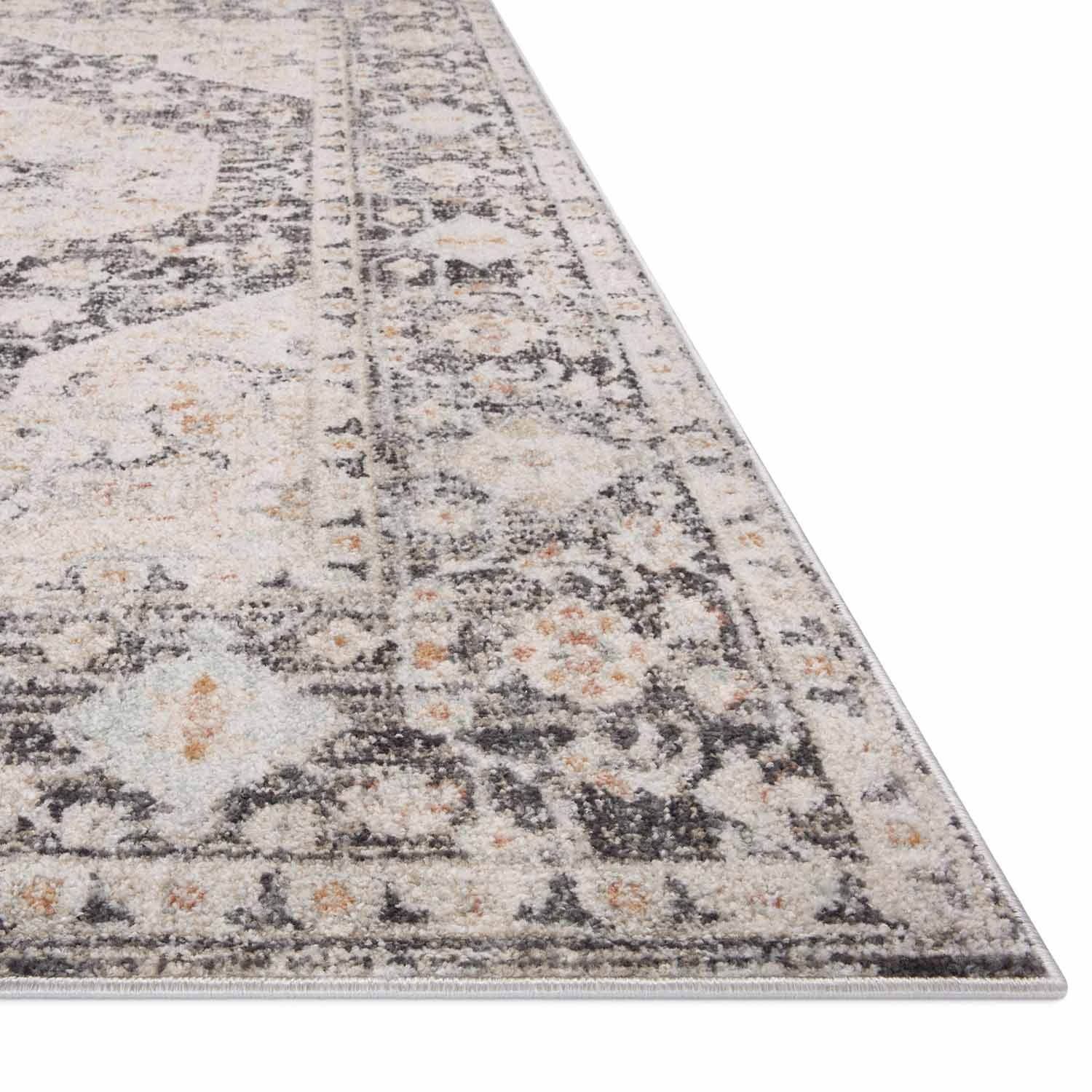 Loloi Monroe Charcoal/Multi Power Loomed Rug