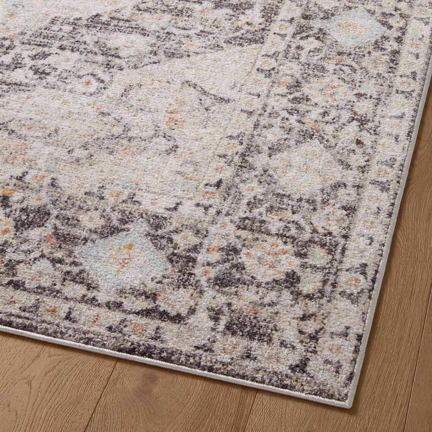 Loloi Monroe Charcoal/Multi Power Loomed Rug