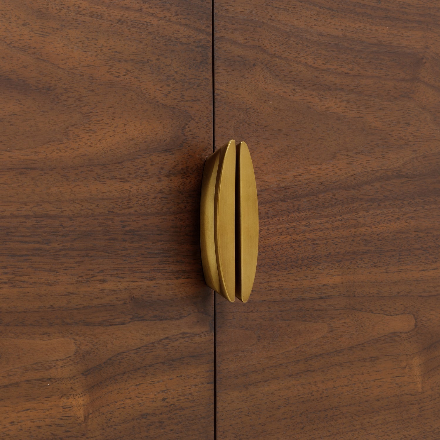 Co. House Designs Fontaine Walnut and Travertine Buffet