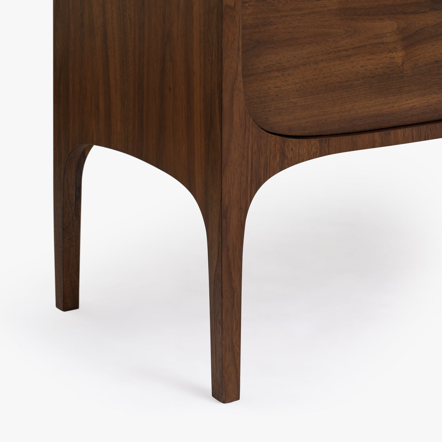 Co. House Designs Fontaine Walnut and Travertine Buffet