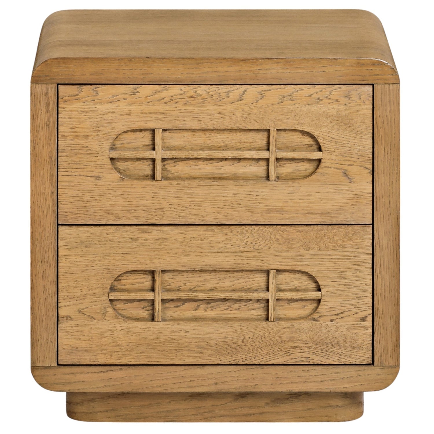 Co. House Designs Jesper Oak Honey Natural Nightstand Set of 2