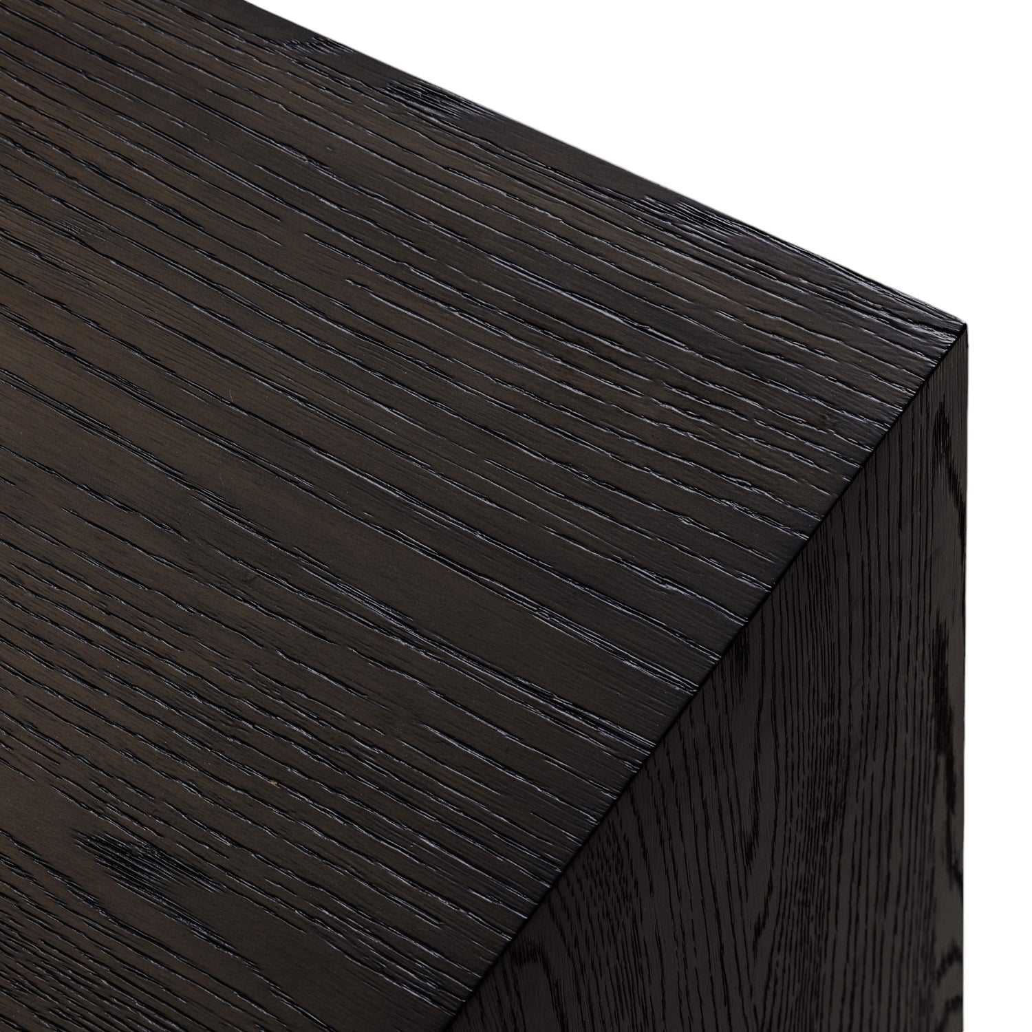Co. House Designs Anila Oak Charcoal Nightstand Set of 2