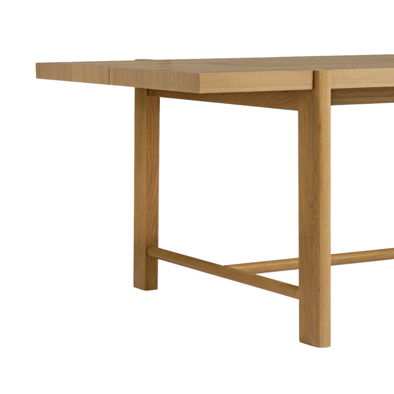 Co. House Designs Kaja Oak Light Natural Dining Table