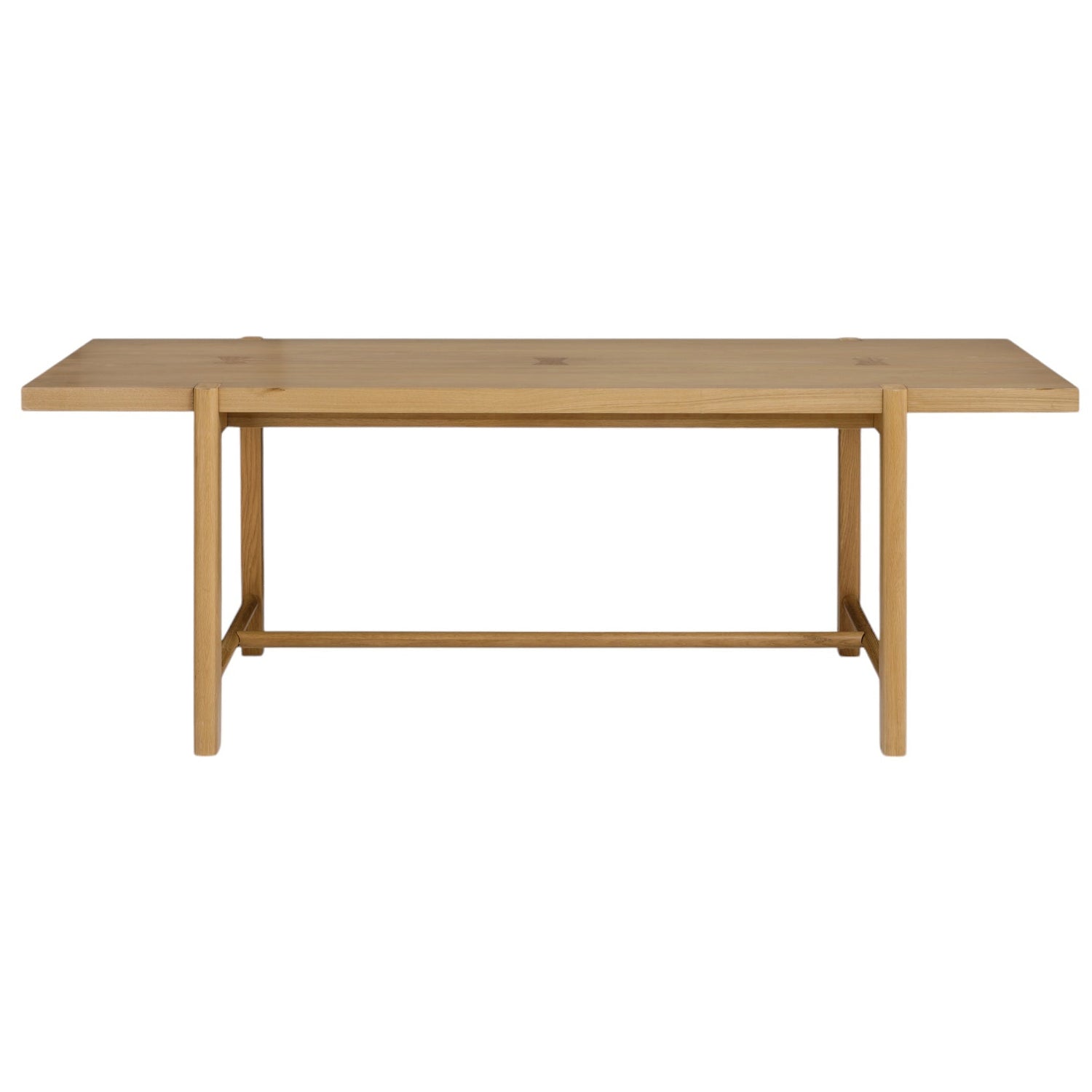 Co. House Designs Kaja Oak Light Natural Dining Table