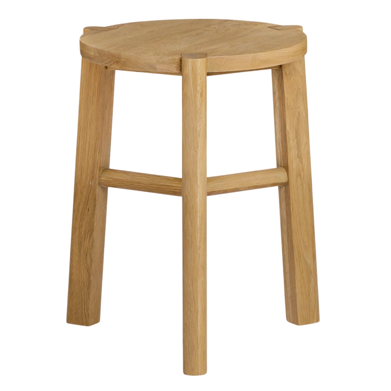 Co. House Designs Kaja Oak Light Natural Side Table