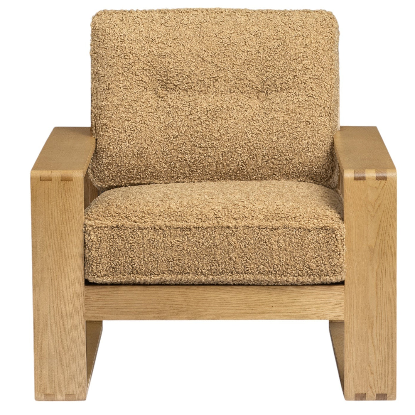 Co. House Designs Stretton Latte Lounge Chair