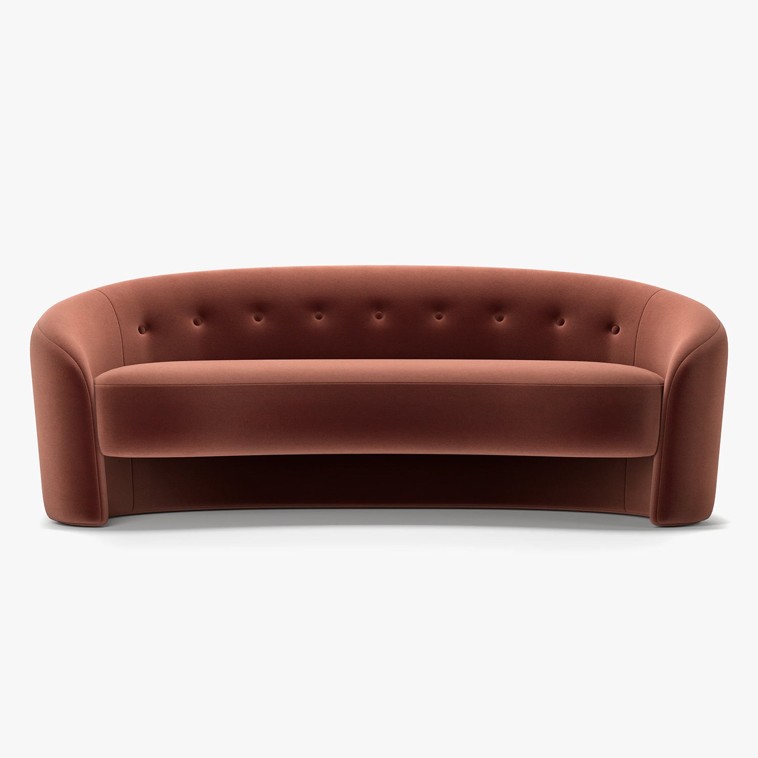 Button Atelier x Co. House Designs The Button Cabernet Sofa