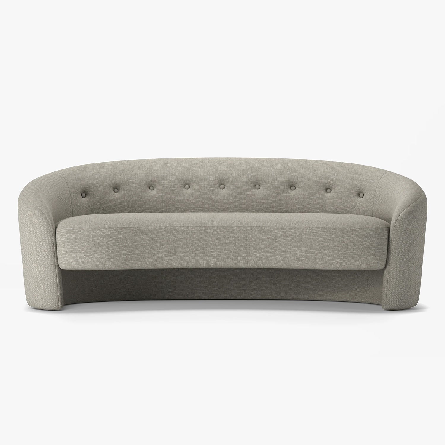 Button Atelier x Co. House Designs The Button Flax Sofa