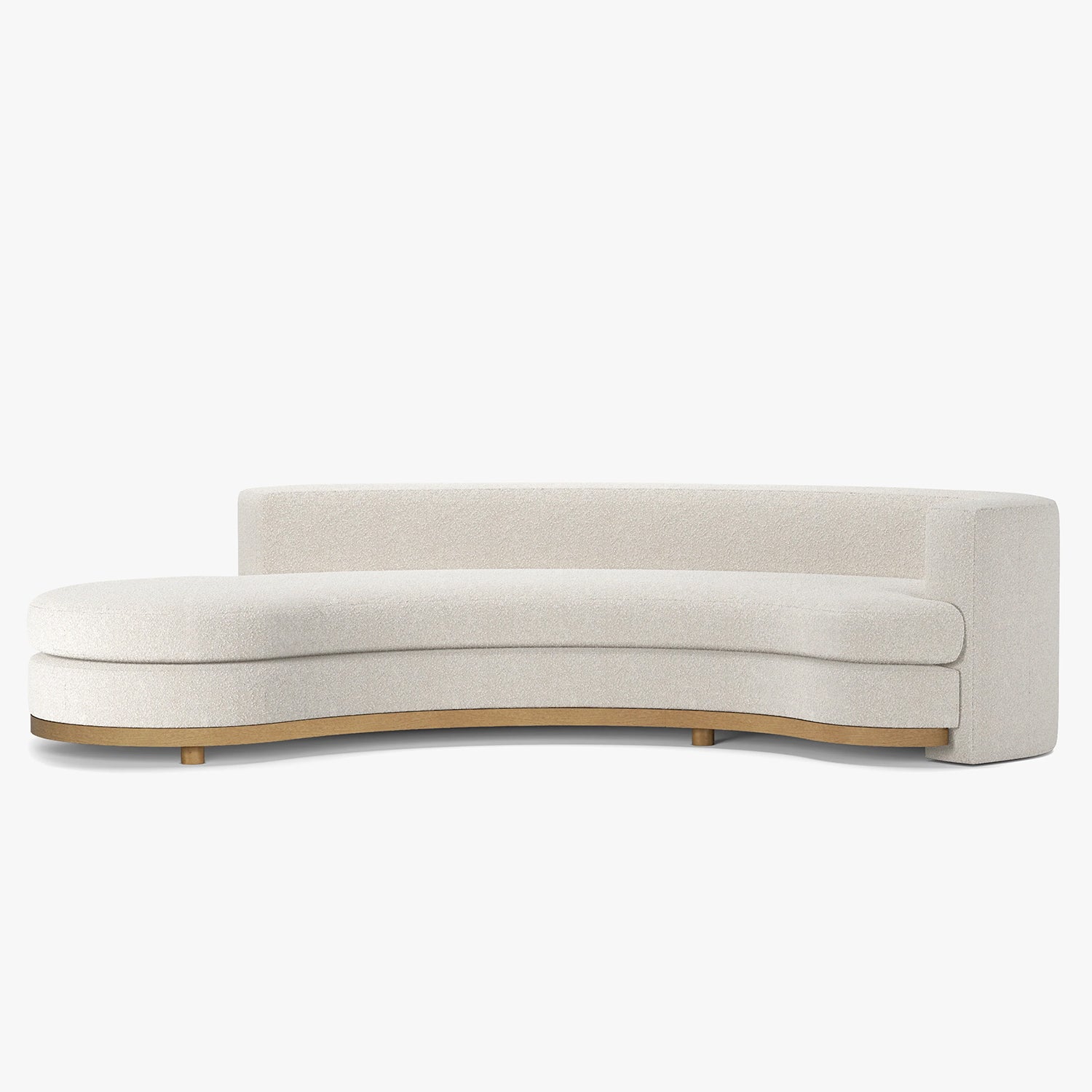 Button Atelier x Co. House Designs Jenson Ivory Chaise