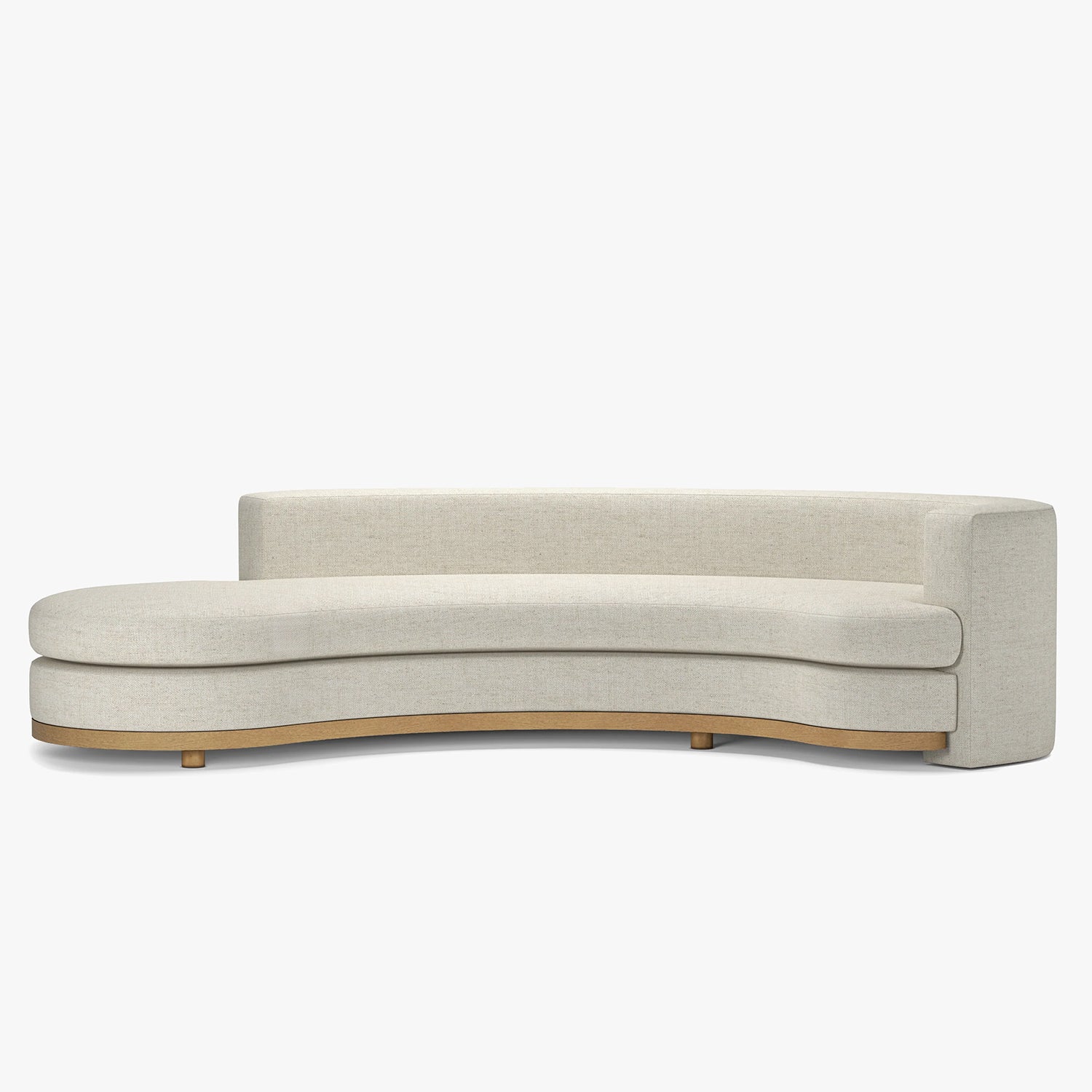 Button Atelier x Co. House Designs Jenson Evere Cream Chaise