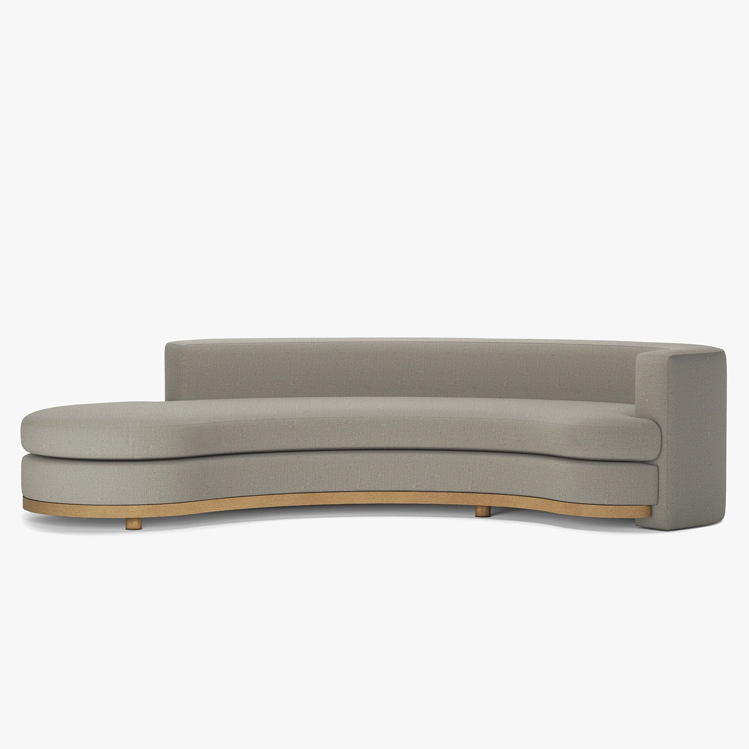 Button Atelier x Co. House Designs Jenson Flax Chaise