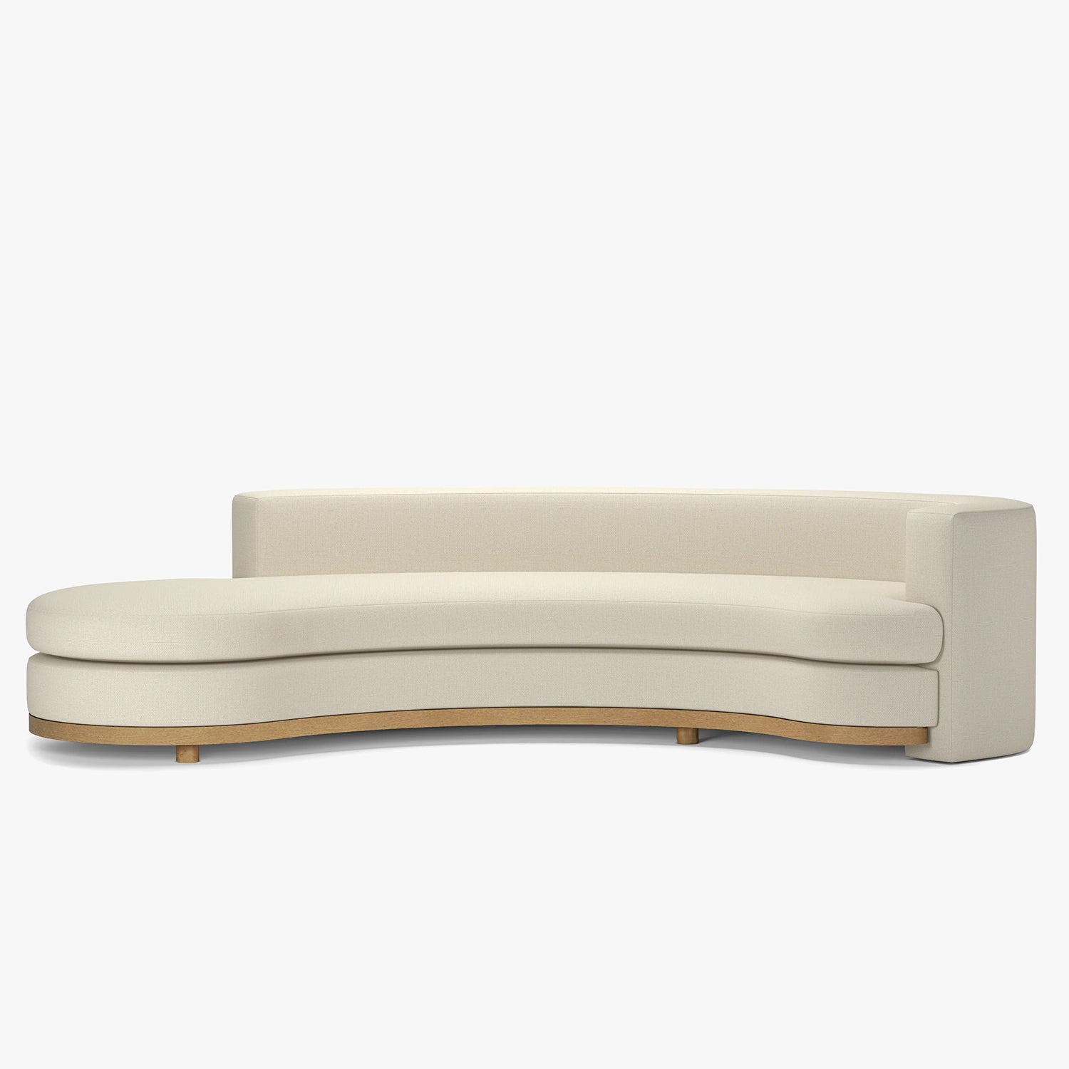 Button Atelier x Co. House Designs Jenson Natural Chaise