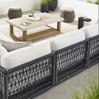 Vanguard Furniture Collins Cinder Outdoor End Table