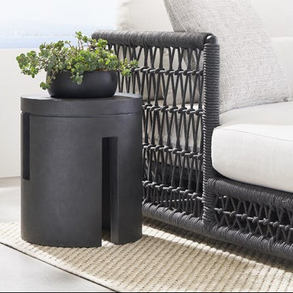 Vanguard Furniture Milo Cinder Outdoor End Table