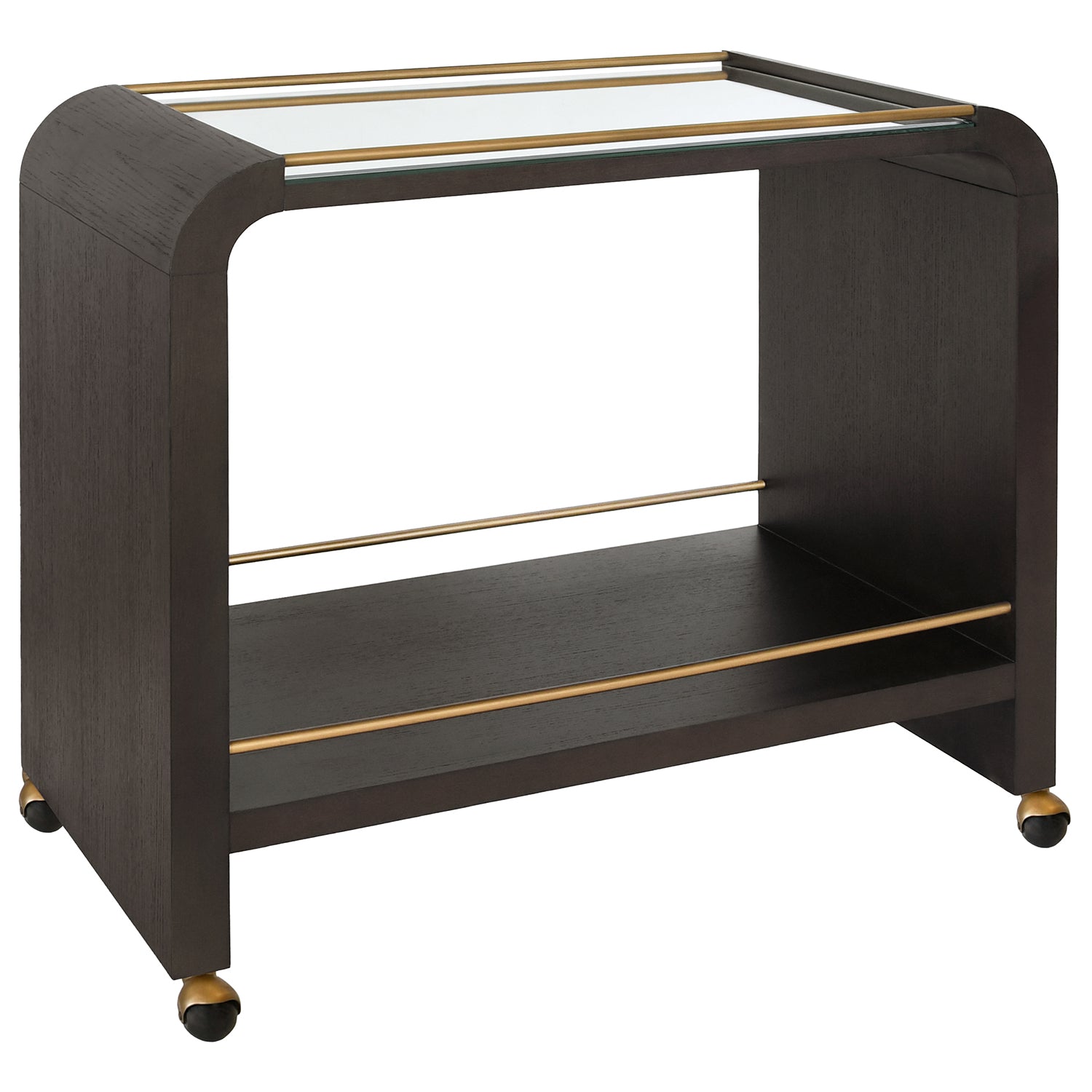 Worlds Away Myer Bar Cart