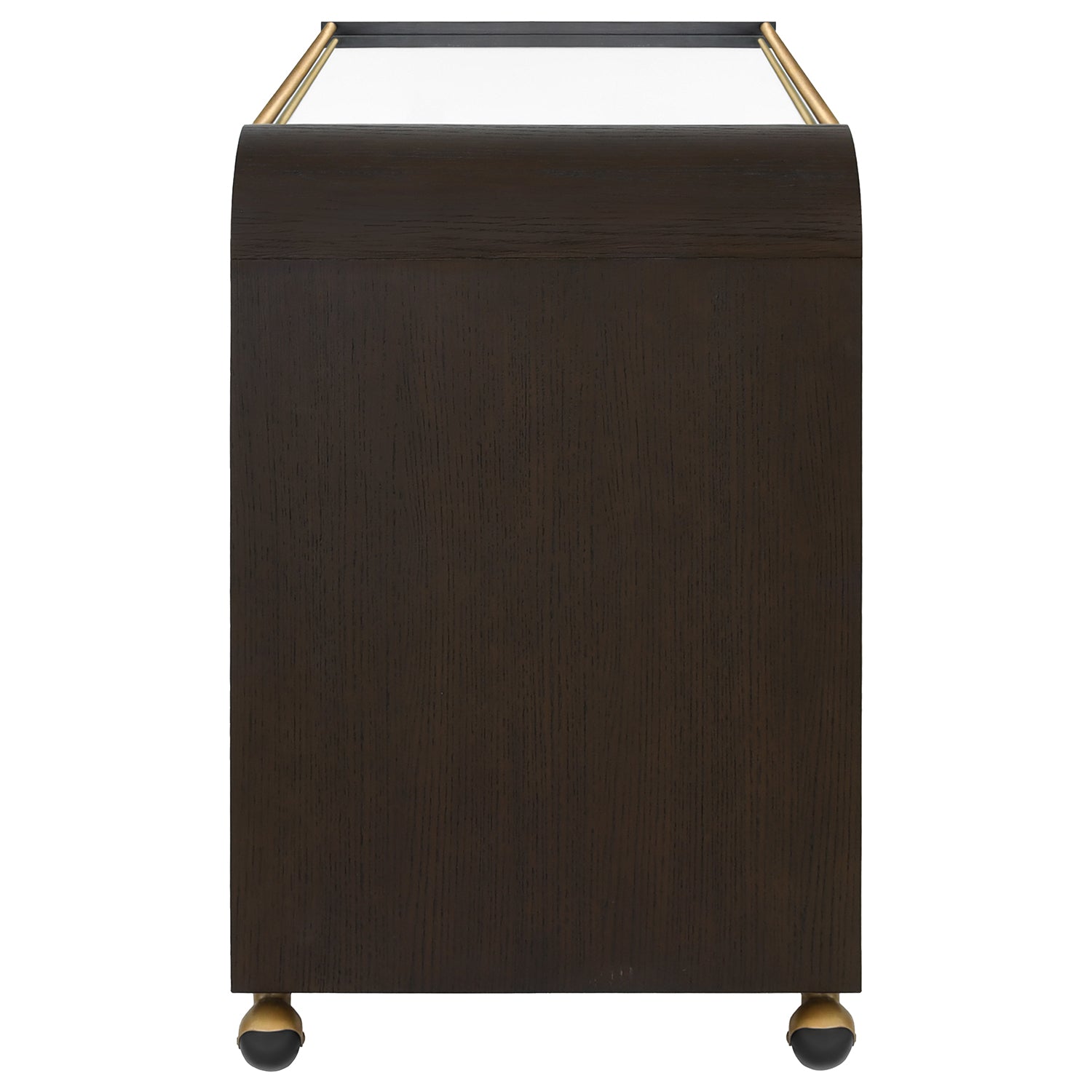 Worlds Away Myer Bar Cart