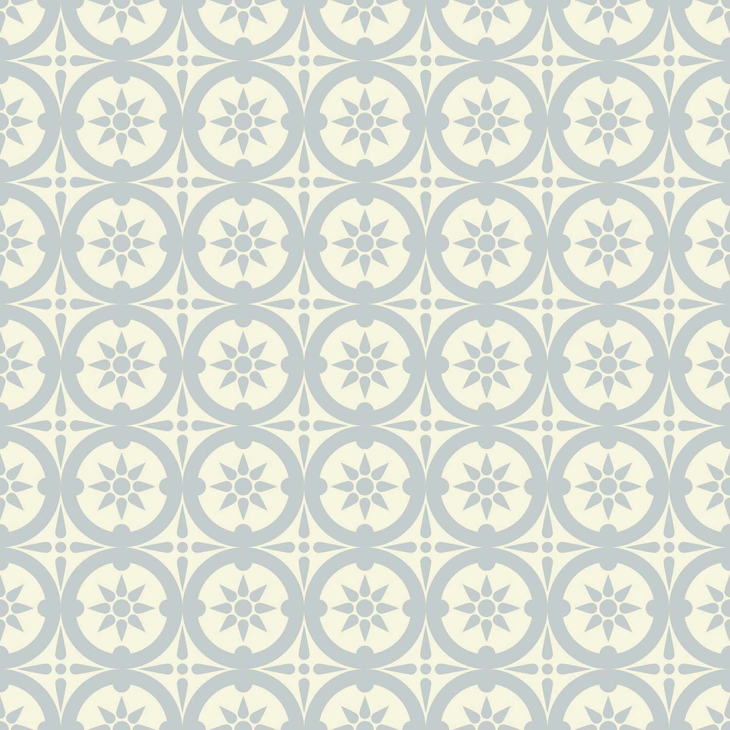 Mitchell Black Medallion Wallpaper