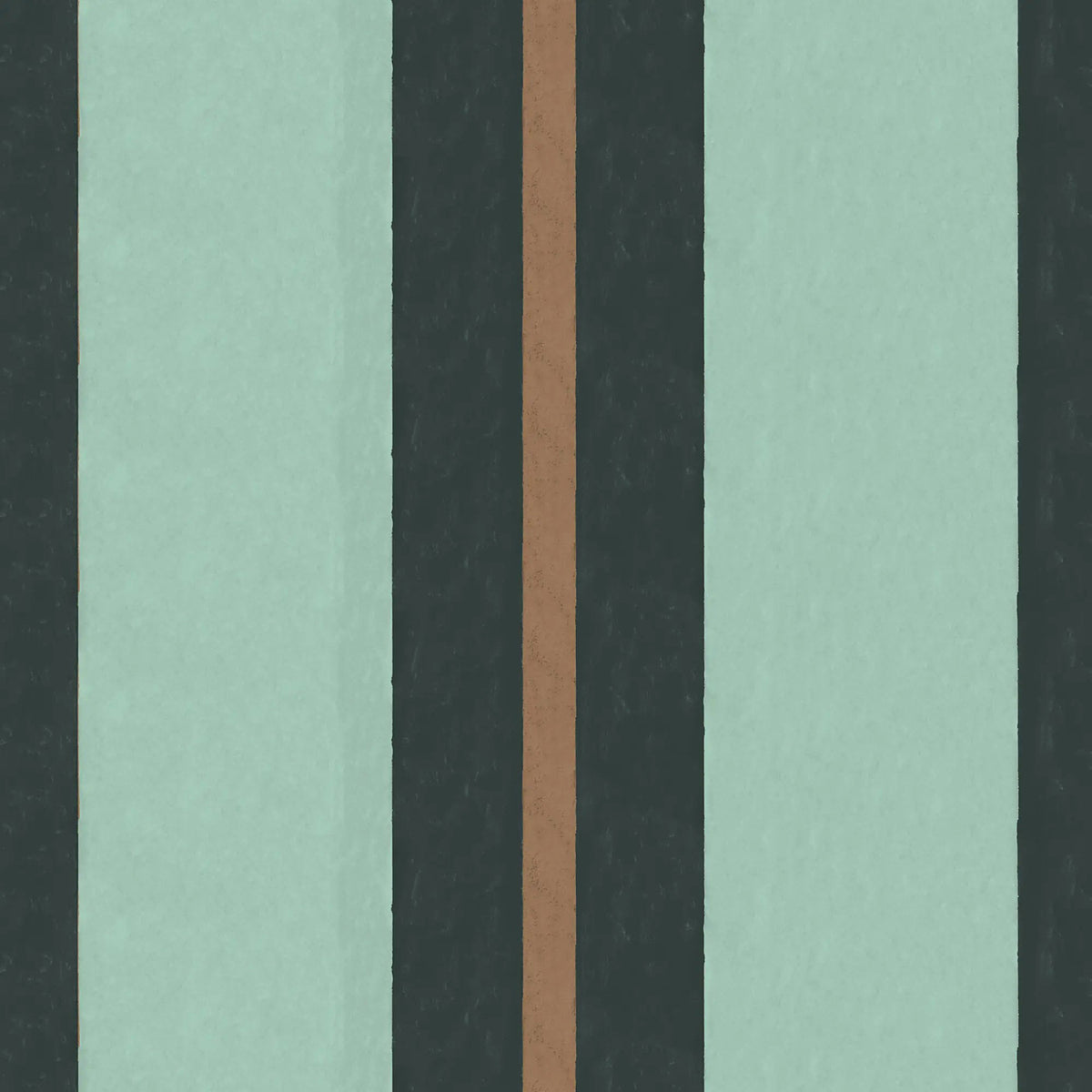 Mitchell Black Miami Stripe Wallpaper