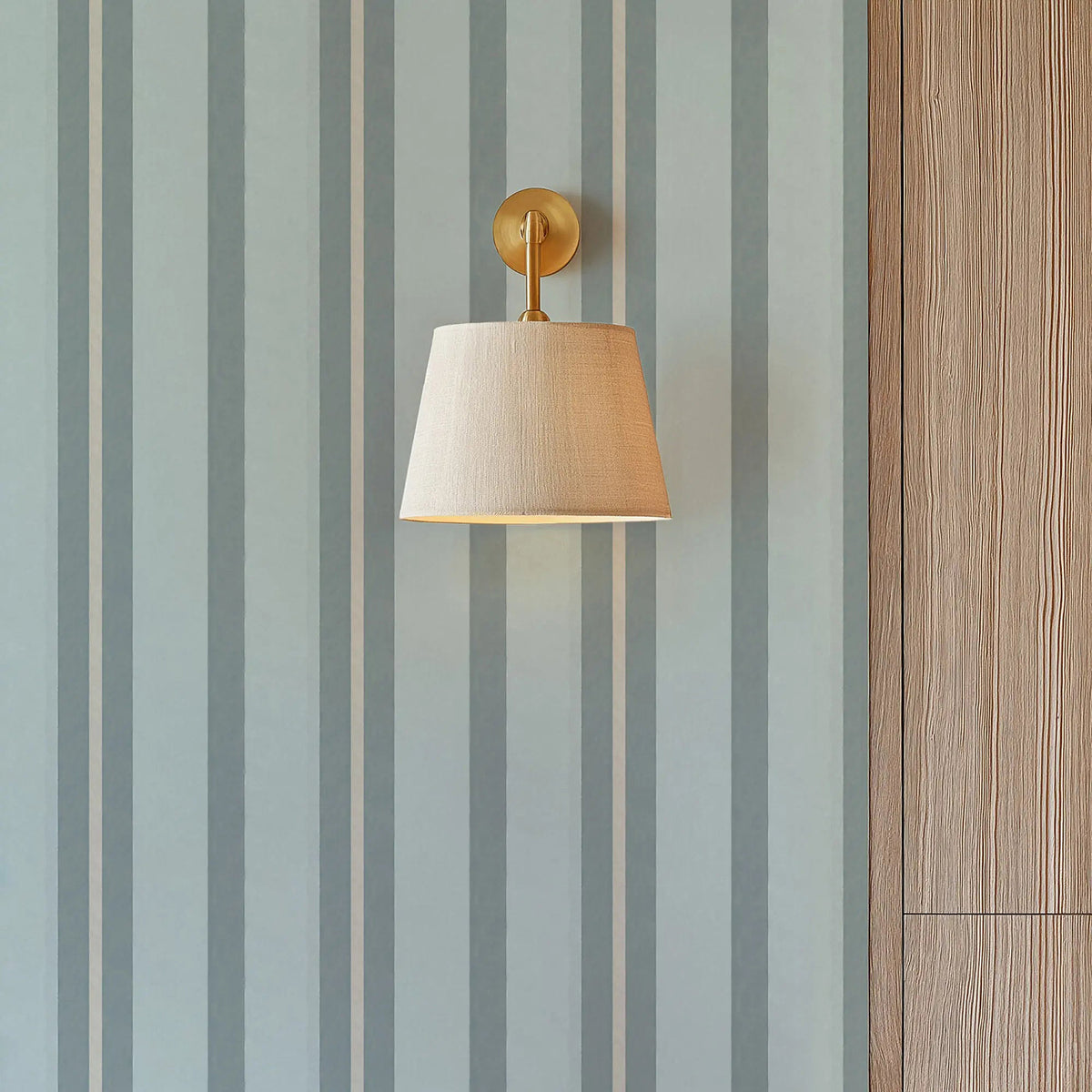 Mitchell Black Miami Stripe Mini Wallpaper