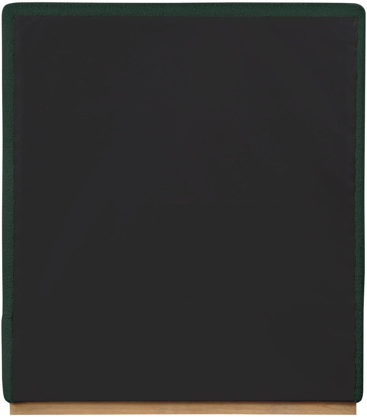 Monaco Green Boucle Fabric Upholstered Bed