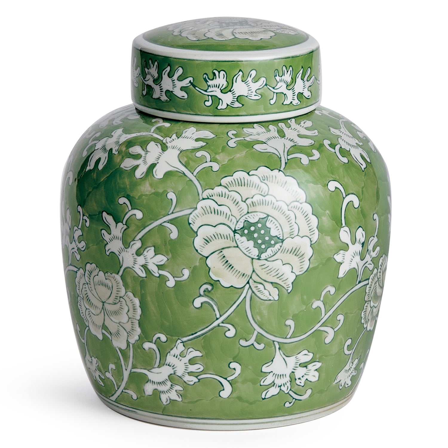Imperial Lotus Lidded Jar