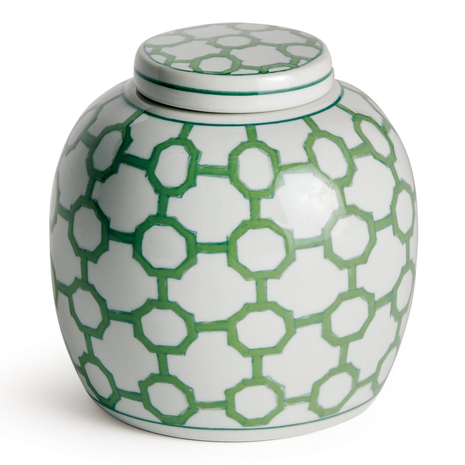 Imperial Link Lidded Jar