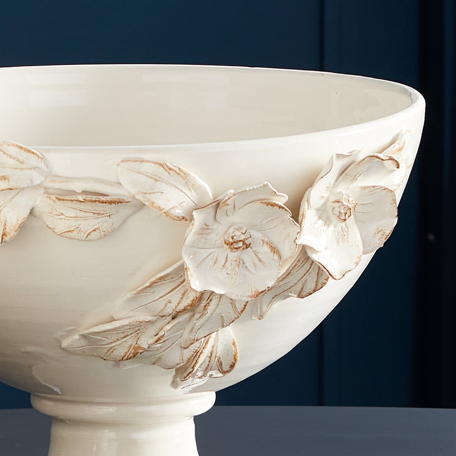 Flori Decorative Footed Bowl